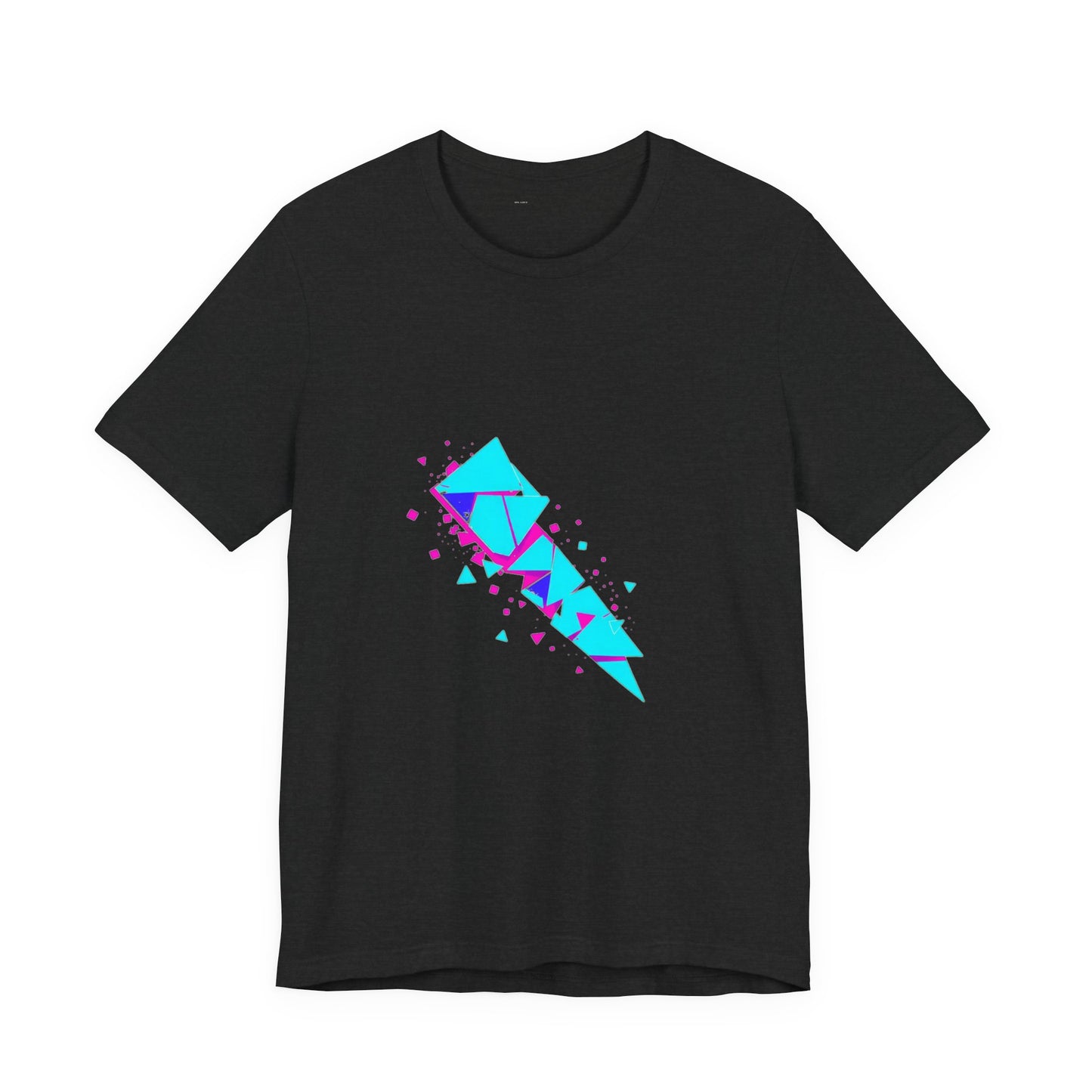 Lag Spike Energy Gaming Tee - Glitch Art Unisex Shirt