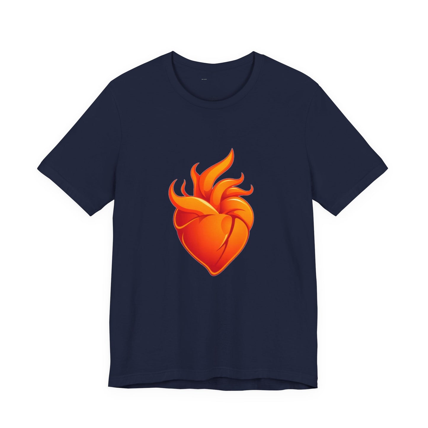 Victory Heartbeat Unisex Tee - Electric Heart Design