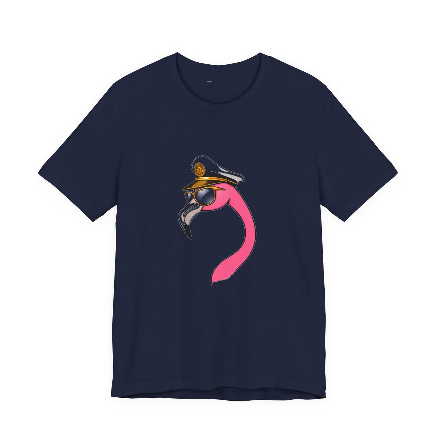 Yacht Club Flamingo Tee - Luxury Unisex Jersey T-Shirt