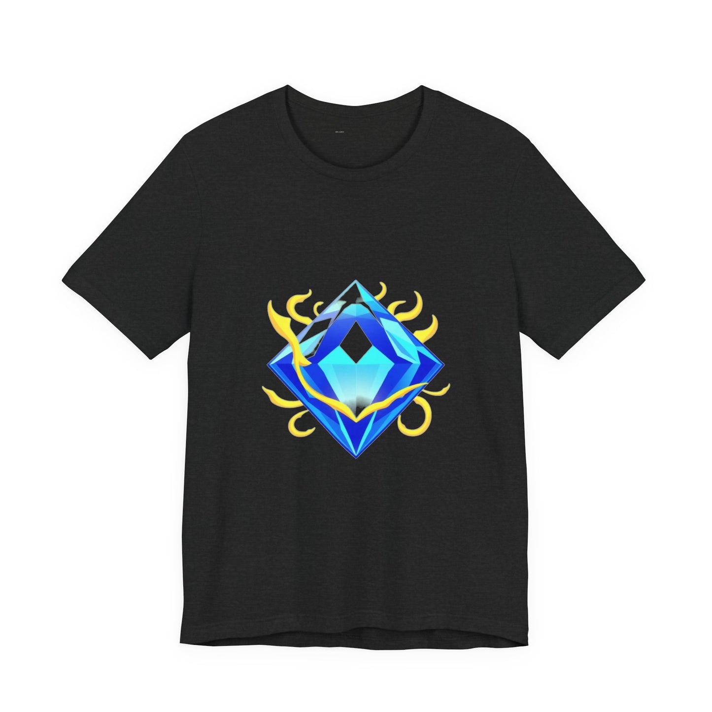 Pixel Power Crystal Unisex Gaming T-Shirt - Retro Tee