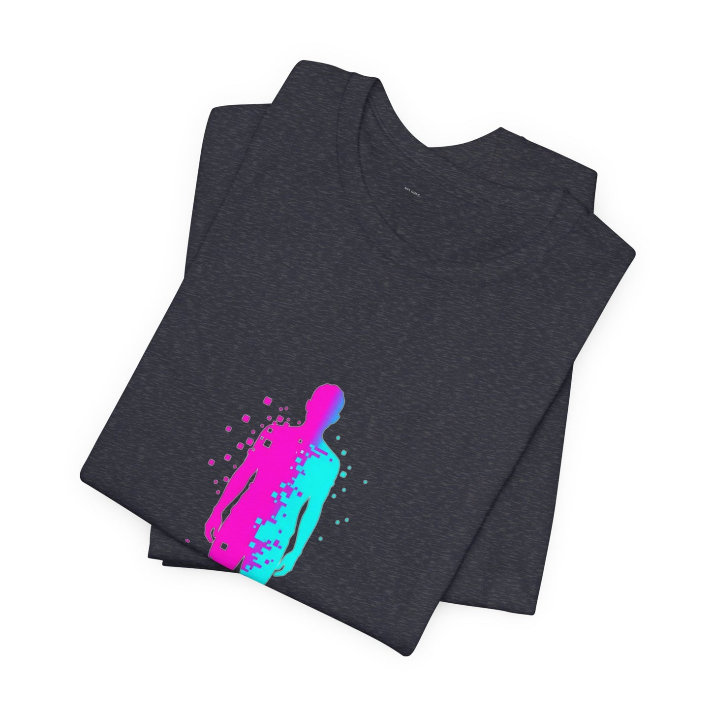 Glitched Reality Tee - Digital Glitch Art Unisex Shirt