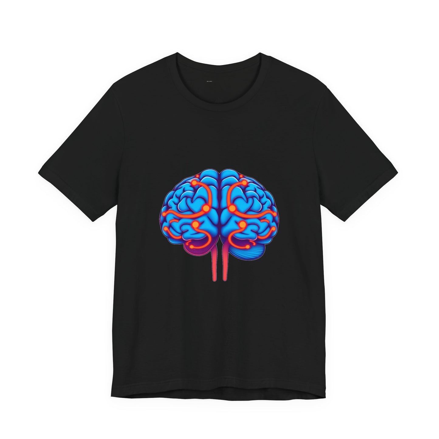 Infinite Scroll Brain Tee - Digital Mind Unisex T-Shirt