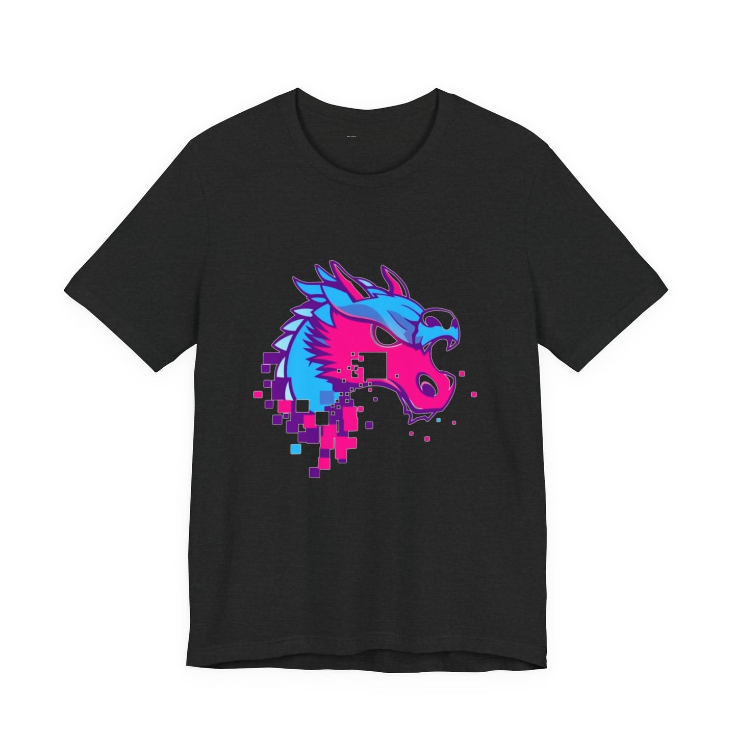 Glitch Beast Dragon Tee - Unisex Gaming Graphic Shirt
