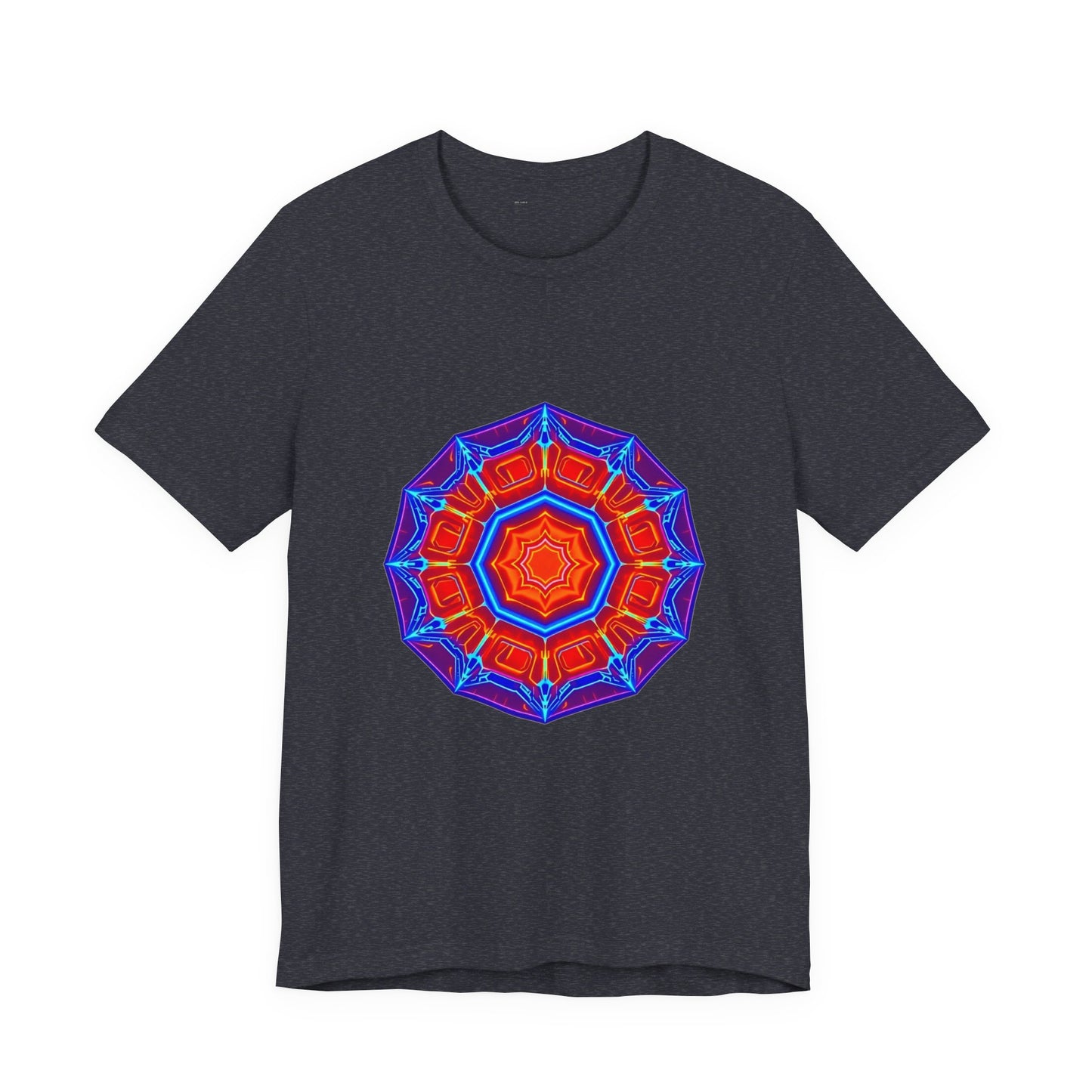 Quantum Glitch Portal Gaming Tee - Geometric Unisex Shirt