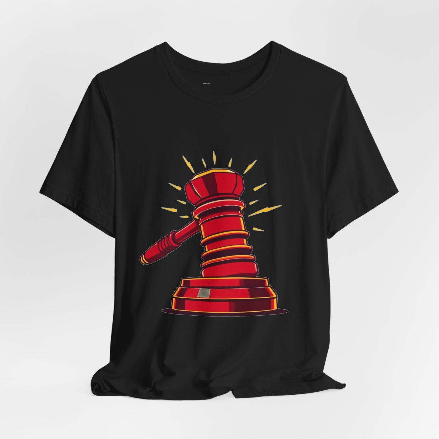 Justice Gavel Power Unisex Tee - Strike Down Injustice