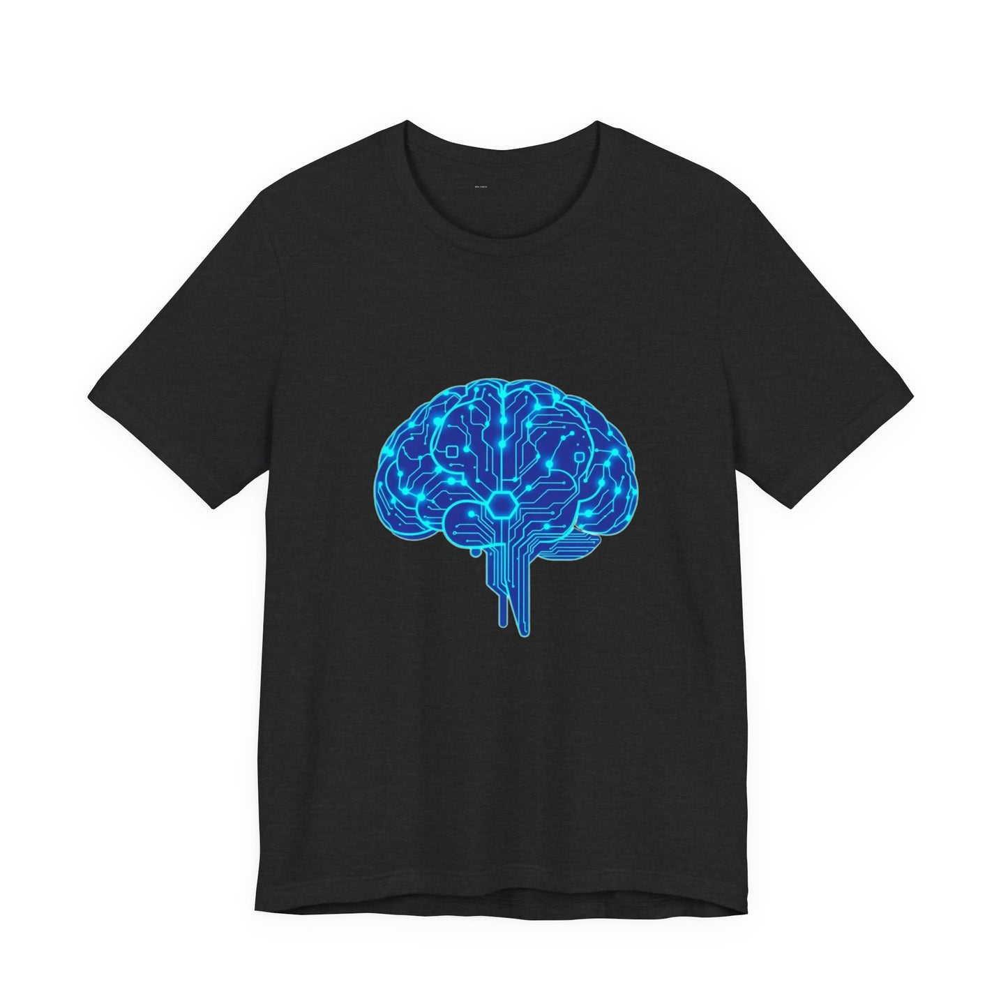 Neural Network Loading Tee - Cyberpunk Brain Circuit Shirt