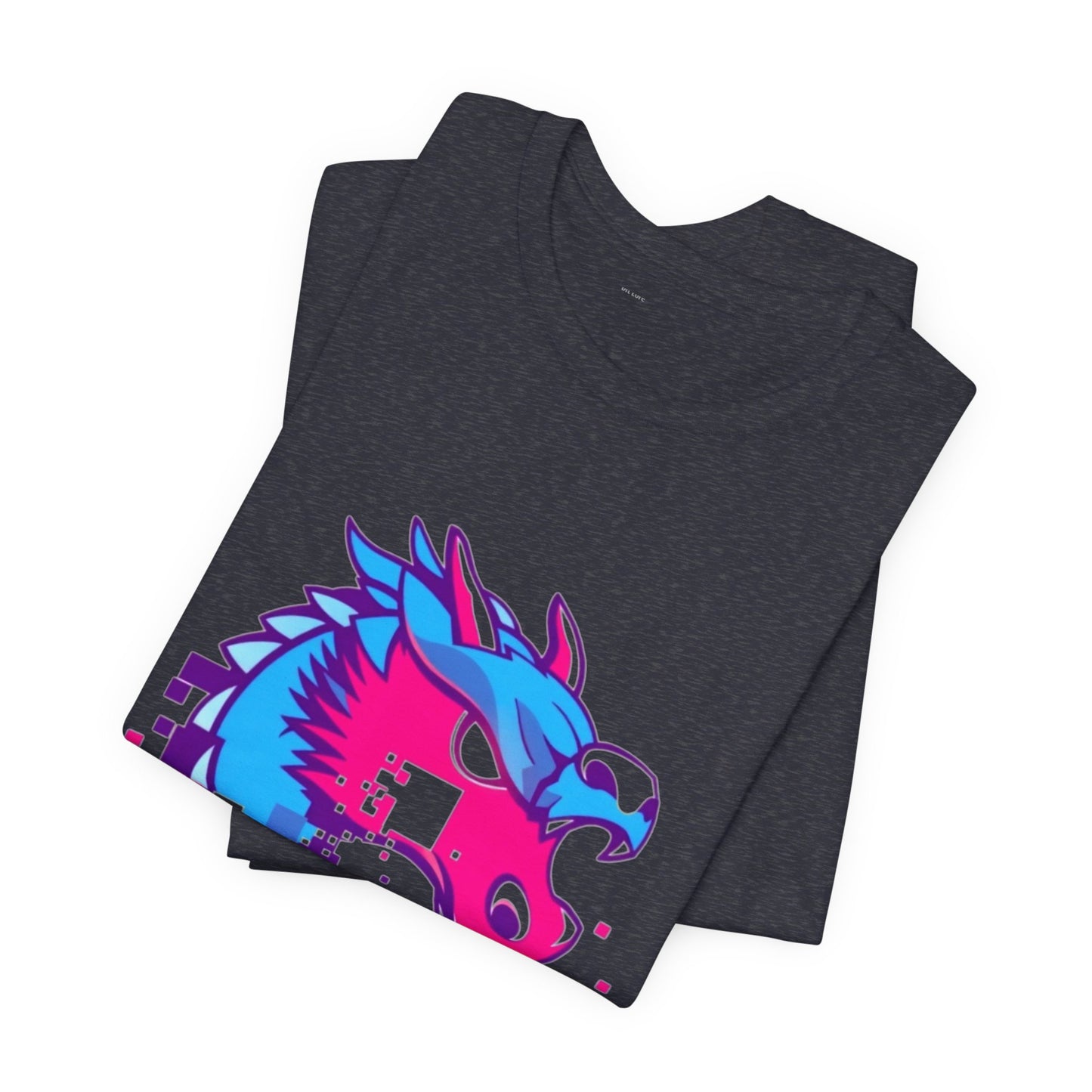 Glitch Beast Dragon Tee - Unisex Gaming Graphic Shirt