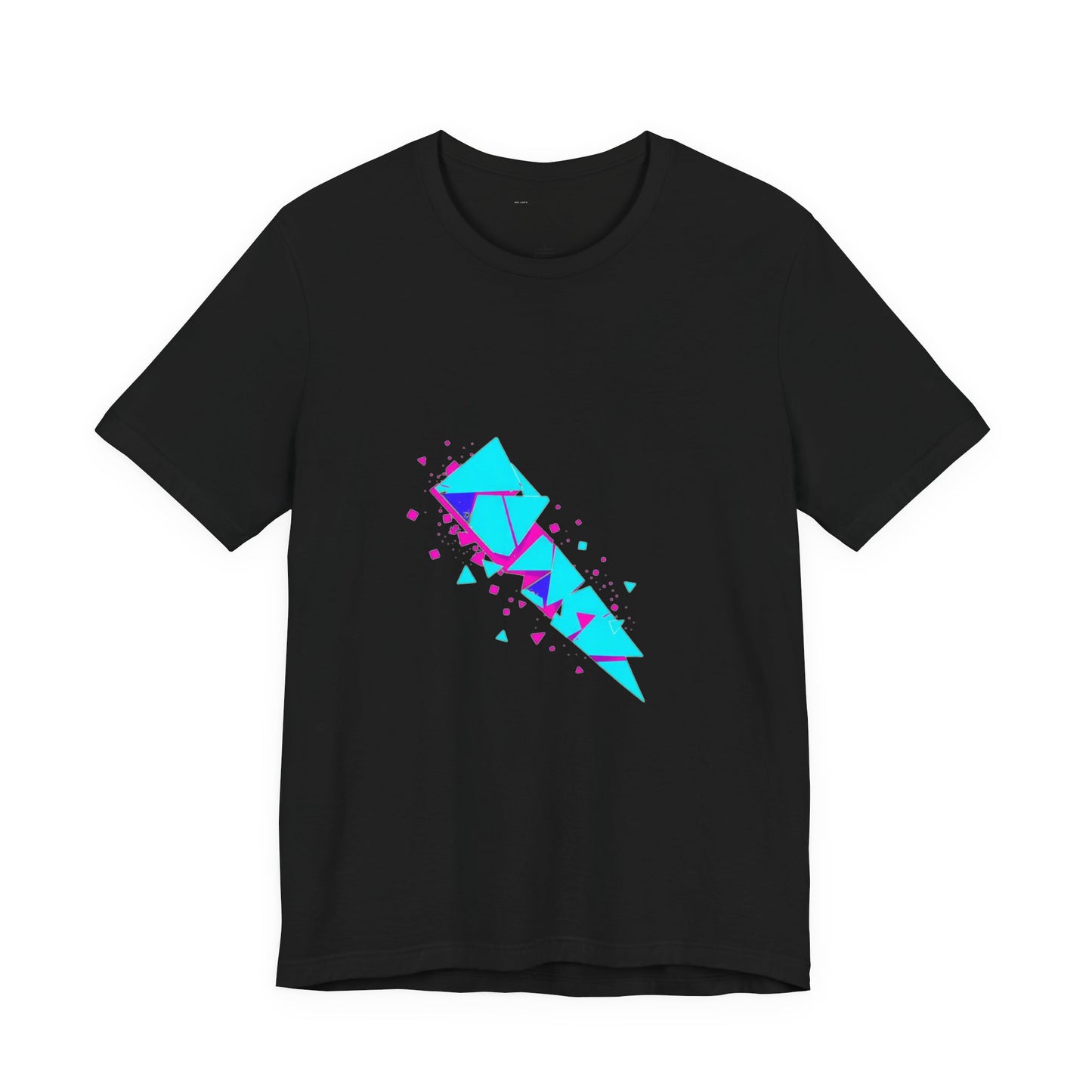 Lag Spike Energy Gaming Tee - Glitch Art Unisex Shirt