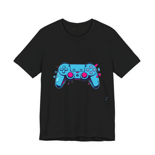 Glitch Mode Gaming Controller Tee - Unisex Gamer Shirt