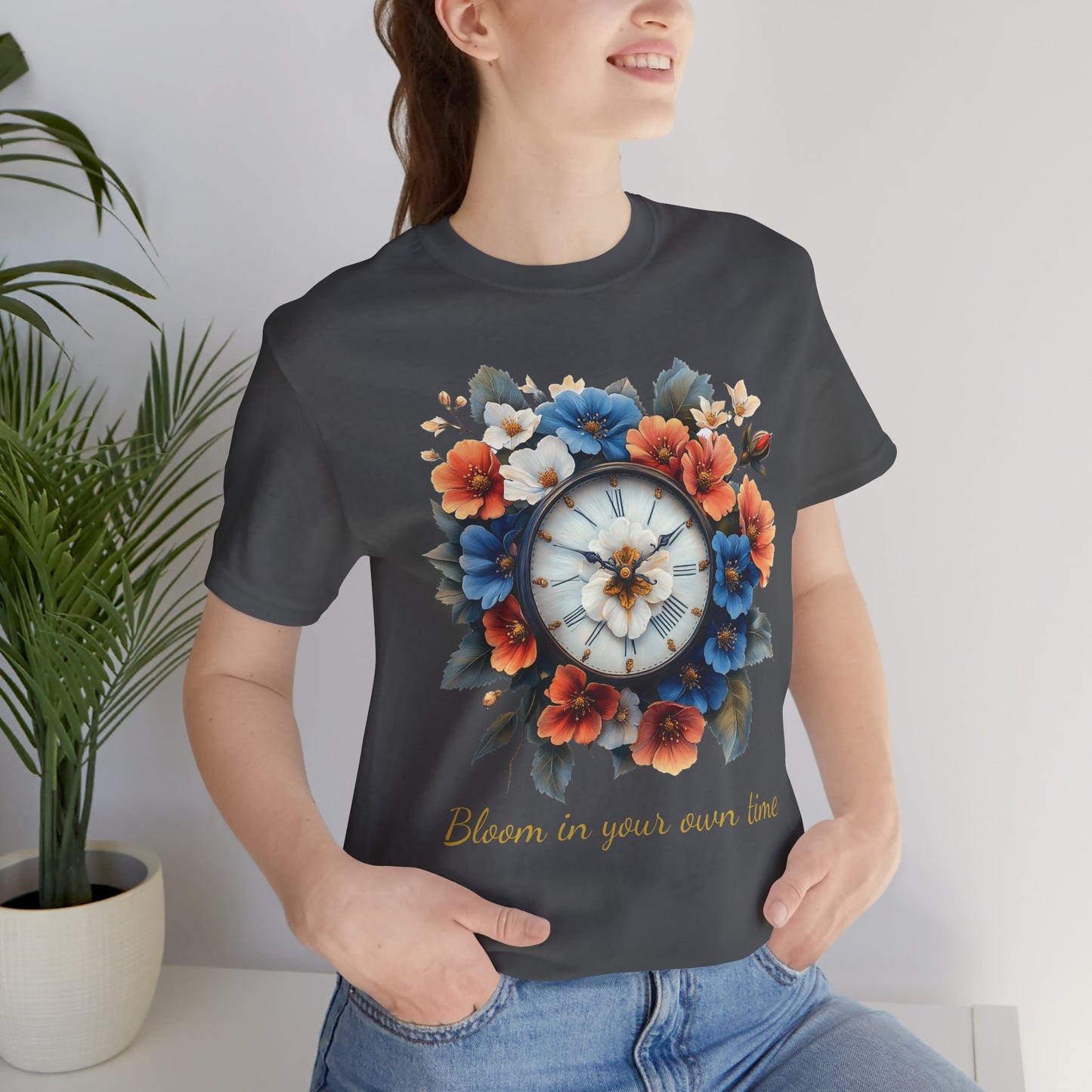 Bloom in Your Own Time Tee – Flourish at Your Pace