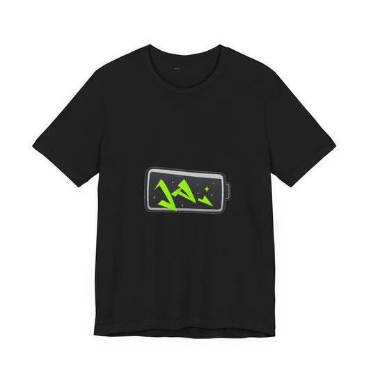 Social Battery Charging Station Tee - Funny Introvert Shirt
