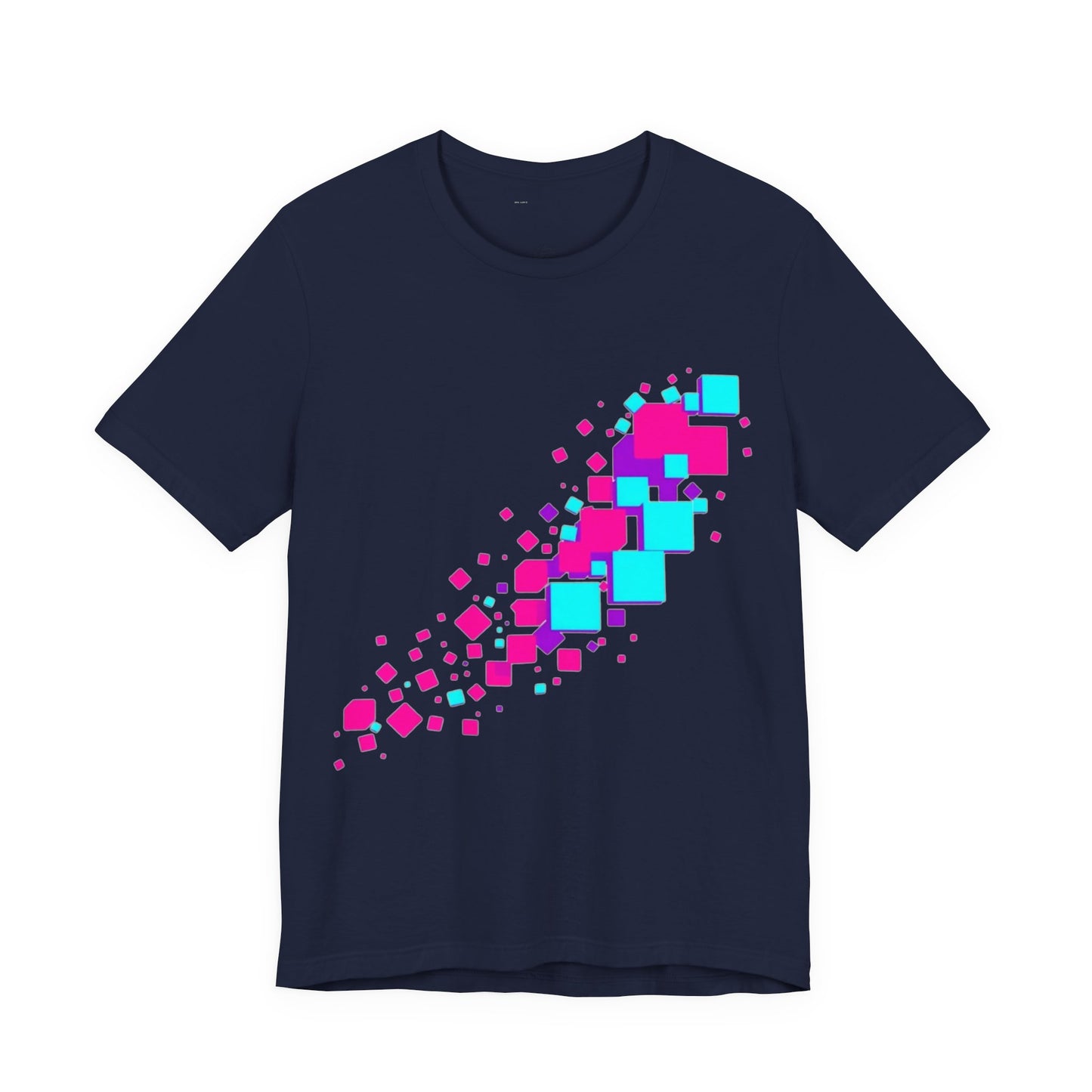 Pixel Fragments Tee - Retro Gaming Unisex T-Shirt