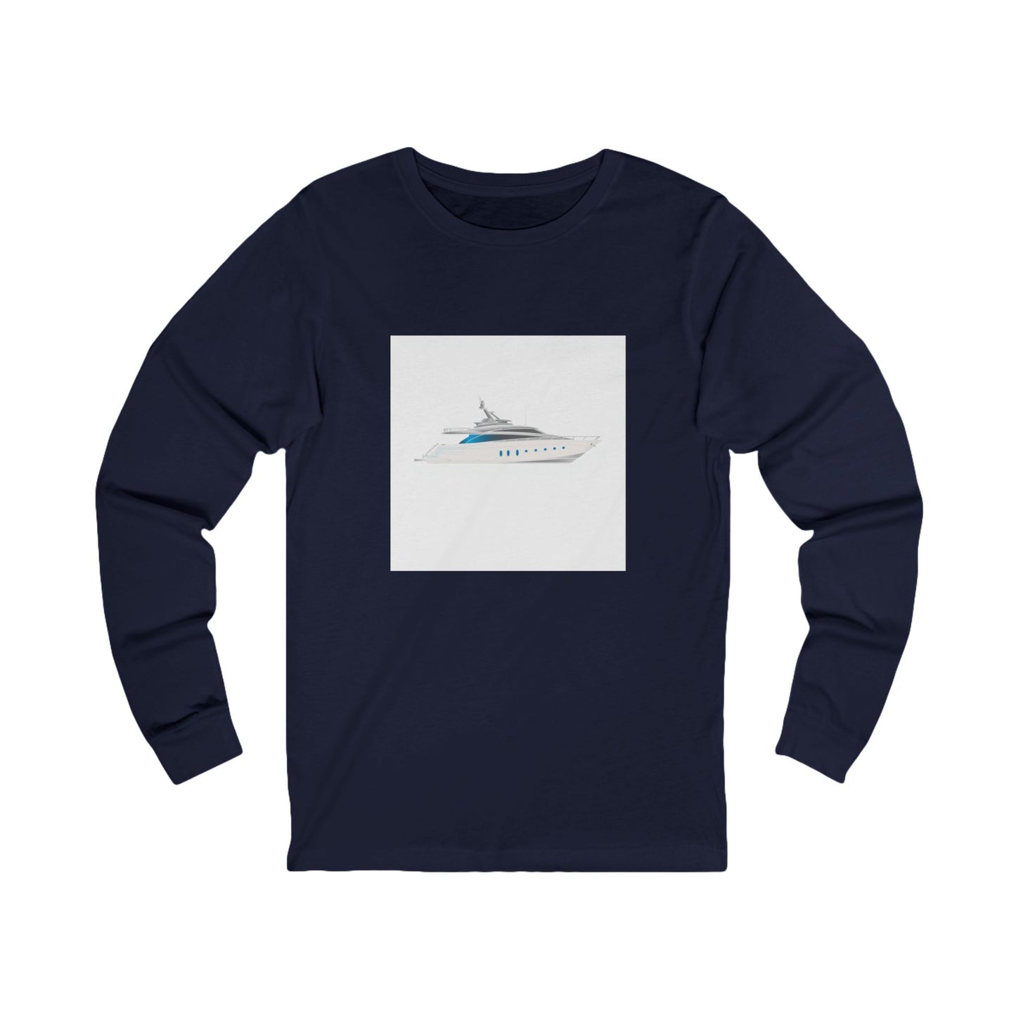 Yacht Circuit Couture Long Sleeve Tech Fashion Tee