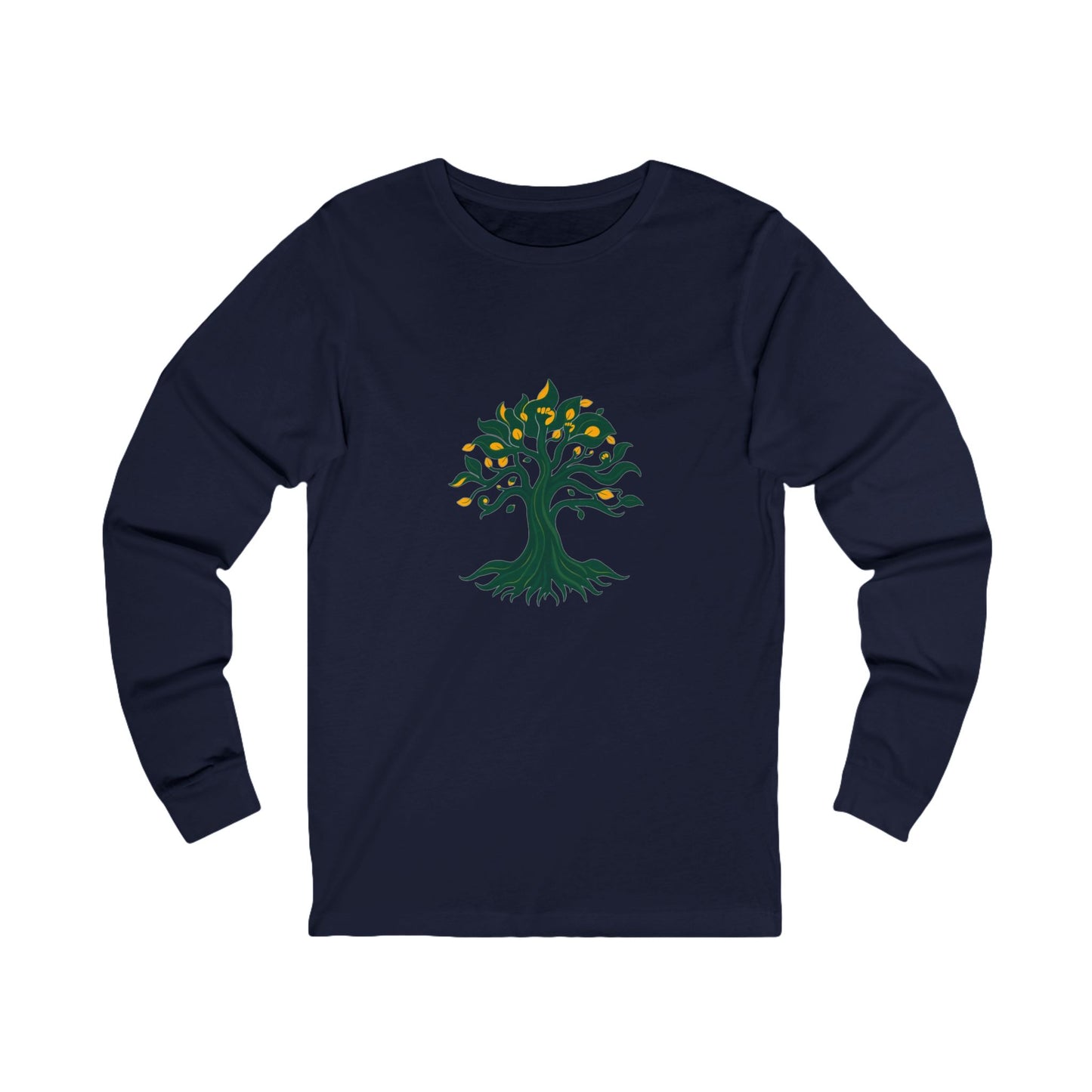 Rising Roots Long Sleeve Tee - Activist Tree Design