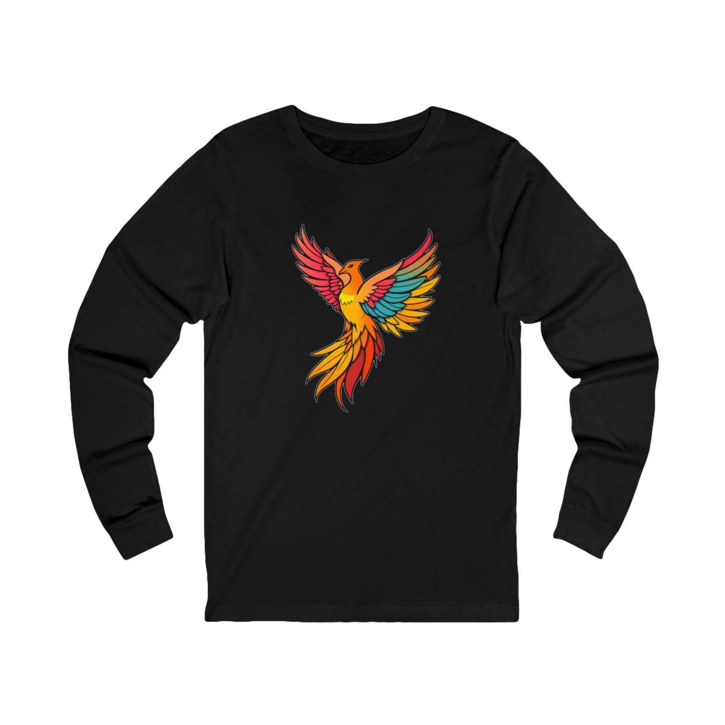 Seasonal Phoenix Long Sleeve Tee - Transform With Style