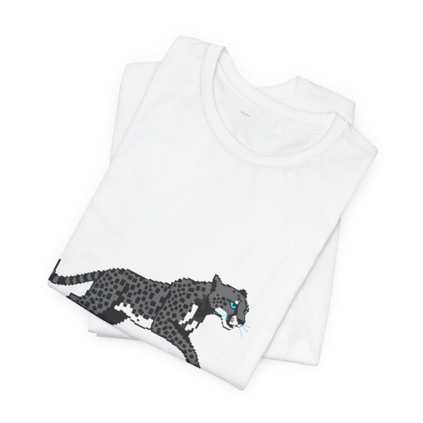 Pixel Storm Runner Gaming Tee - 8-Bit Cheetah Shirt