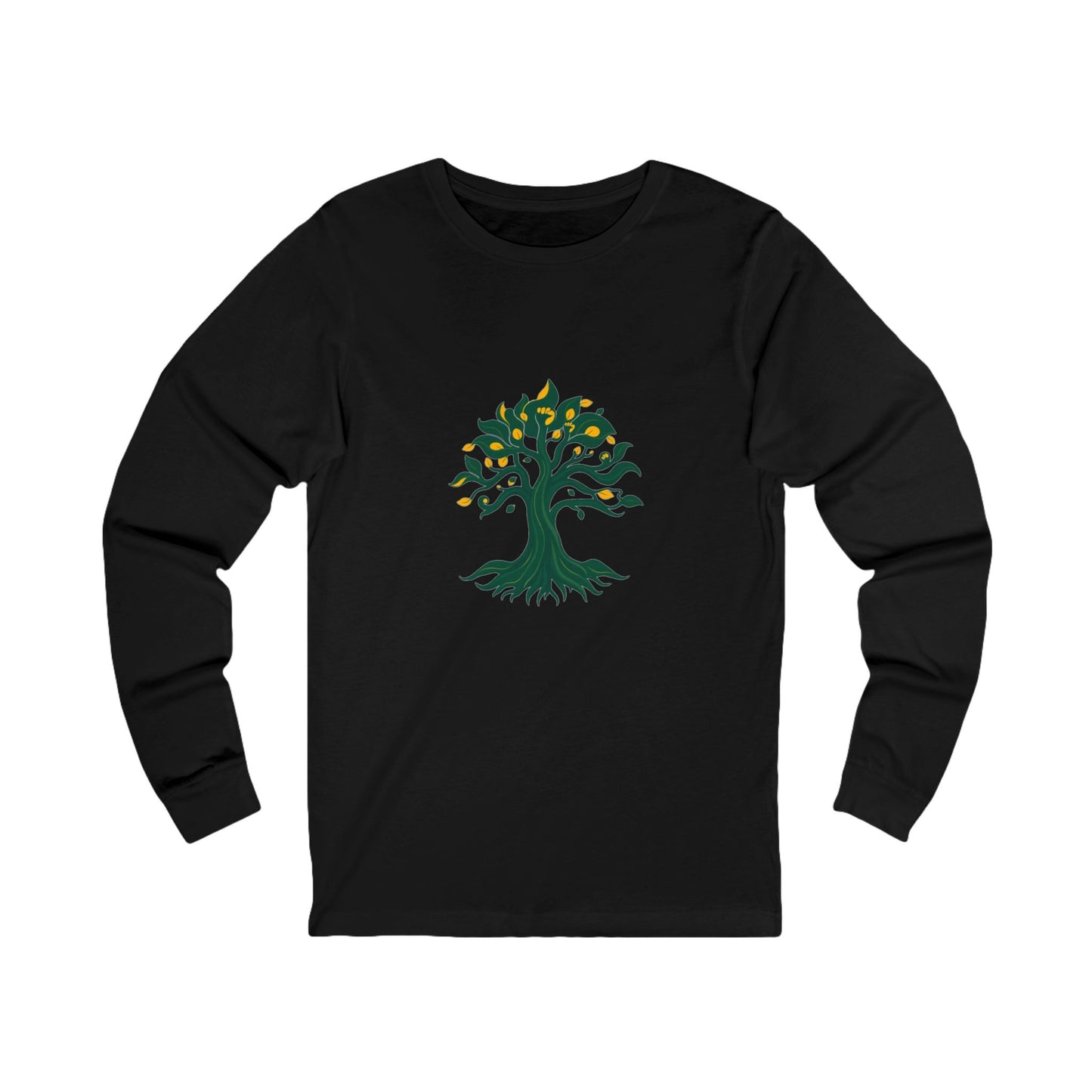 Rising Roots Long Sleeve Tee - Activist Tree Design