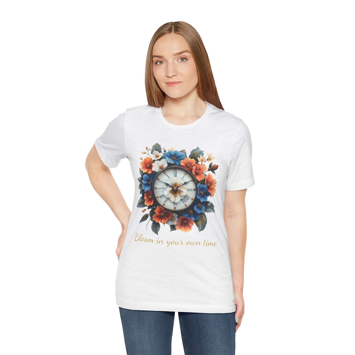 Bloom in Your Own Time Tee – Flourish at Your Pace