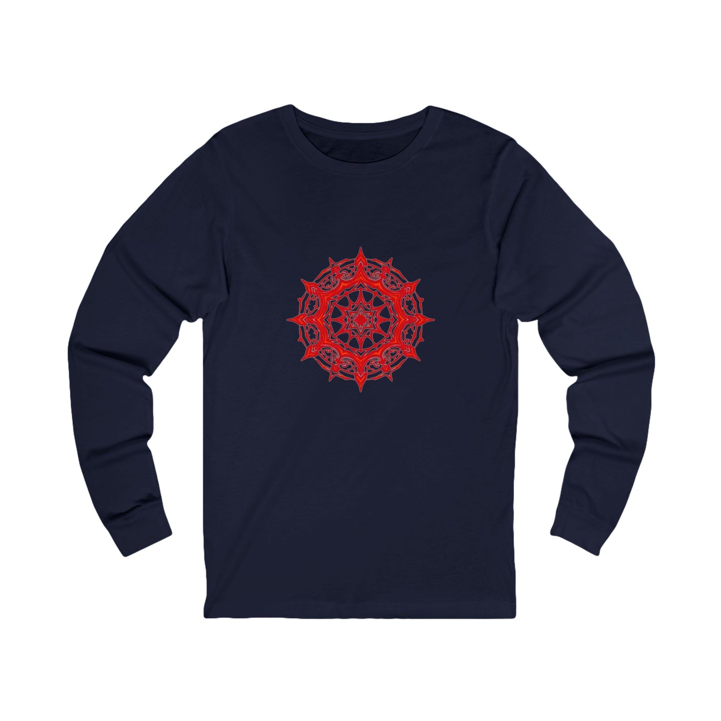 Chaos Magic Symbol Long Sleeve Tee - Mystical Sigil Shirt
