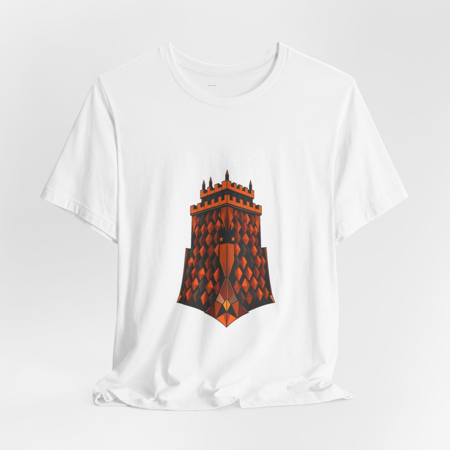 Caffeine Fortress Coffee Tee - Geometric Unisex T-Shirt