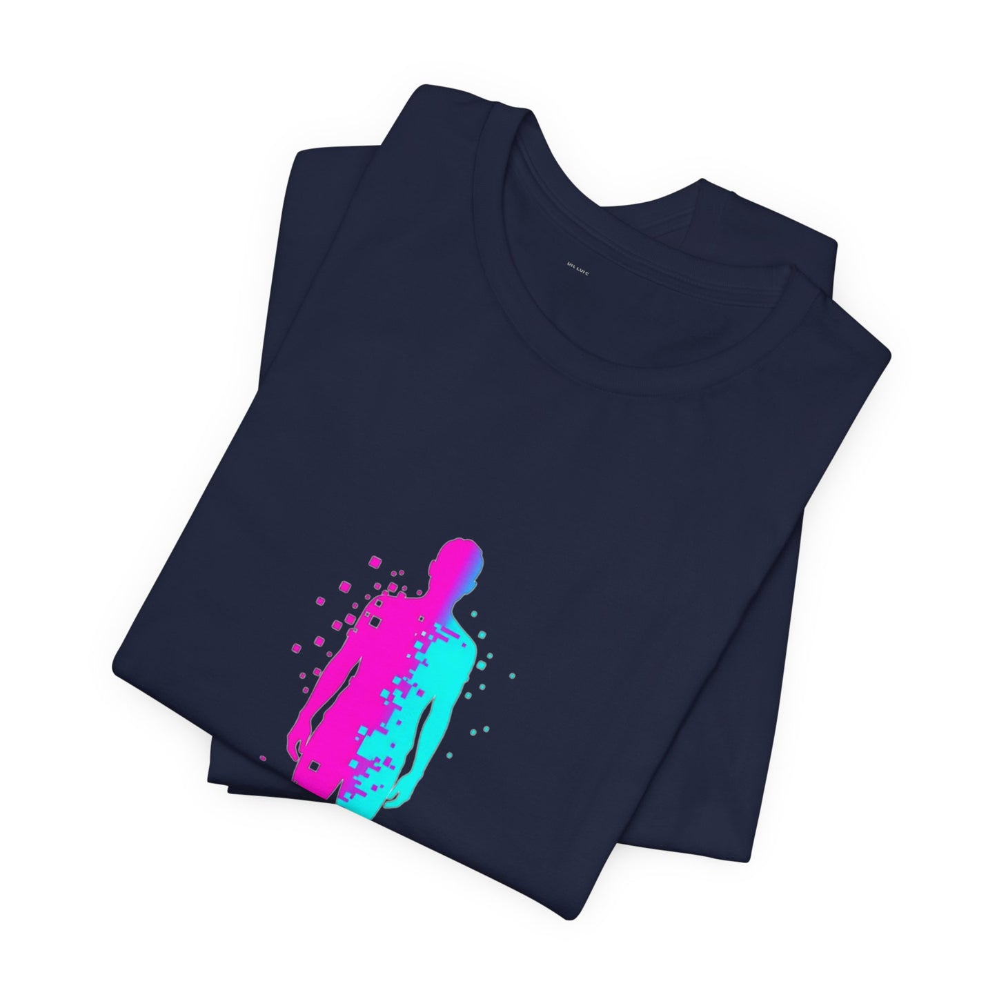 Glitched Reality Tee - Digital Glitch Art Unisex Shirt