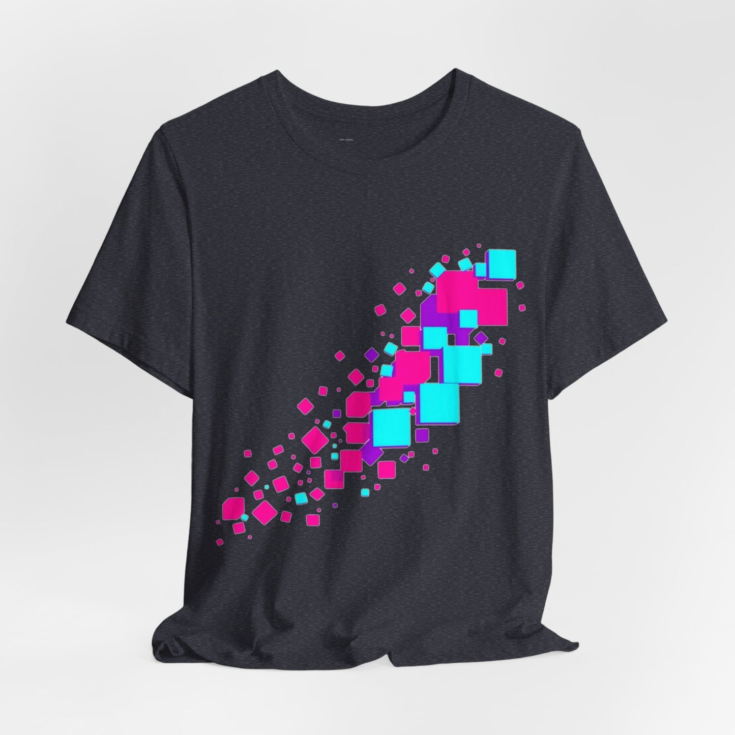 Pixel Fragments Tee - Retro Gaming Unisex T-Shirt