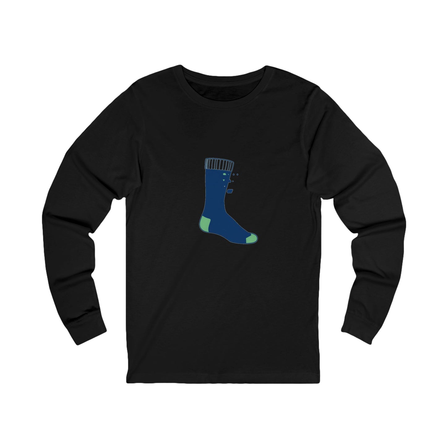 National Lost Sock Day Survivor Long Sleeve Tee Unisex