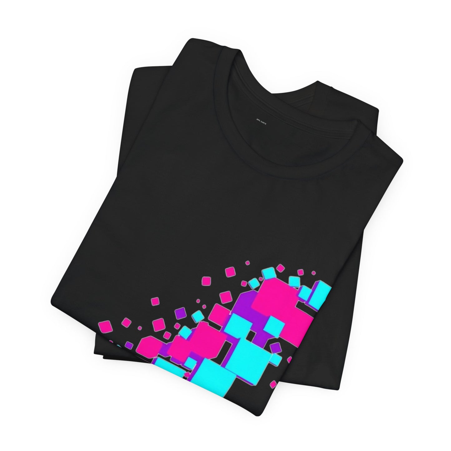 Pixel Fragments Tee - Retro Gaming Unisex T-Shirt