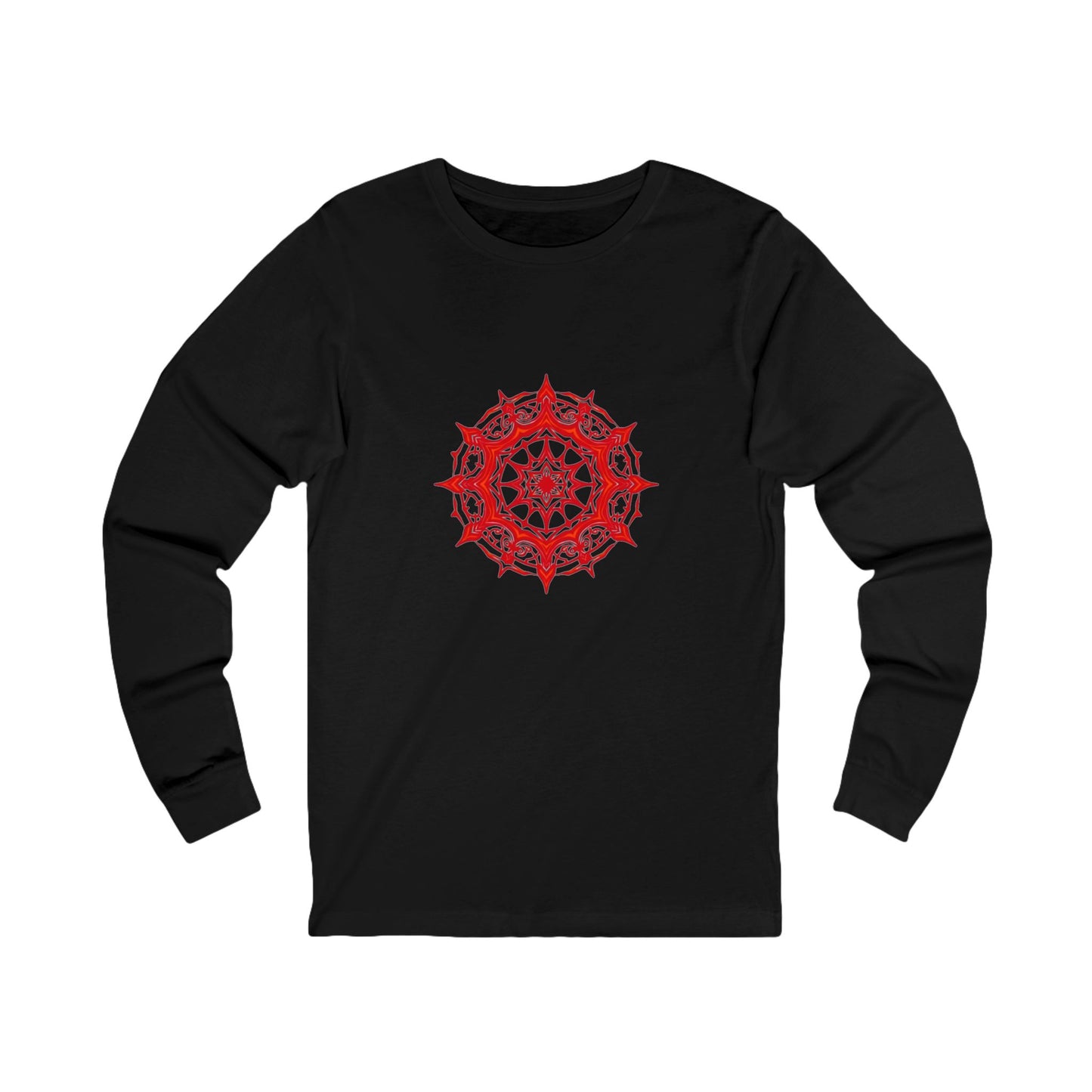 Chaos Magic Symbol Long Sleeve Tee - Mystical Sigil Shirt