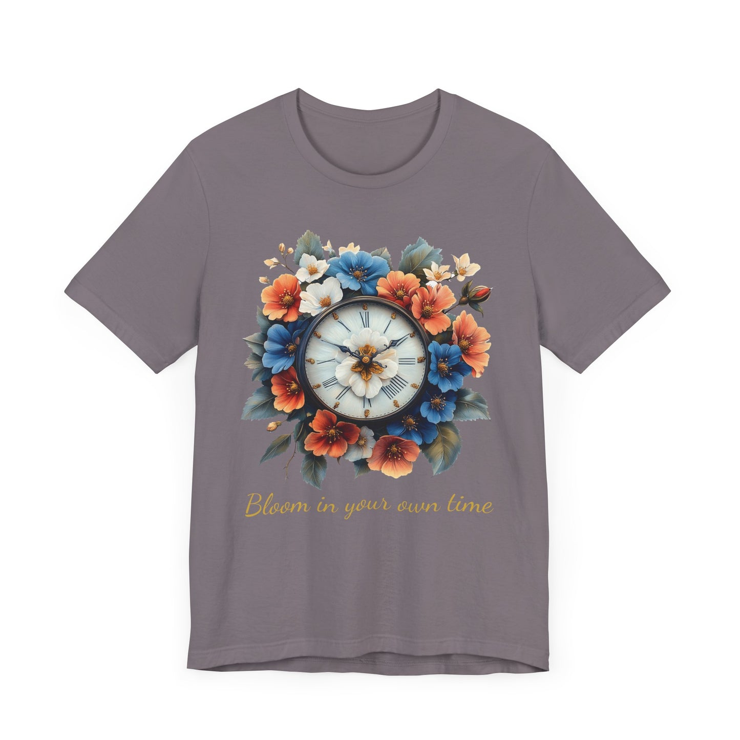 Bloom in Your Own Time Tee – Flourish at Your Pace