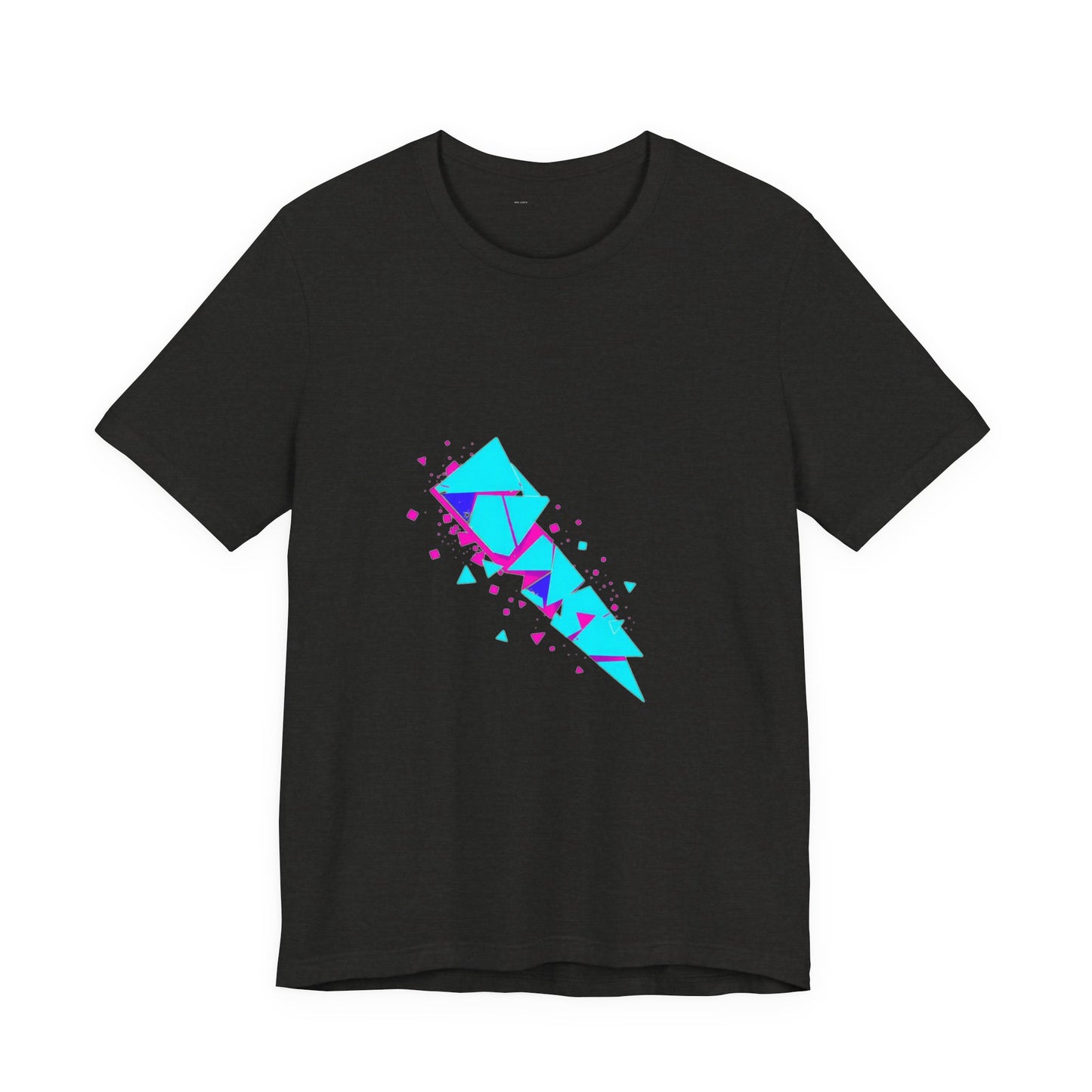 Lag Spike Energy Gaming Tee - Glitch Art Unisex Shirt