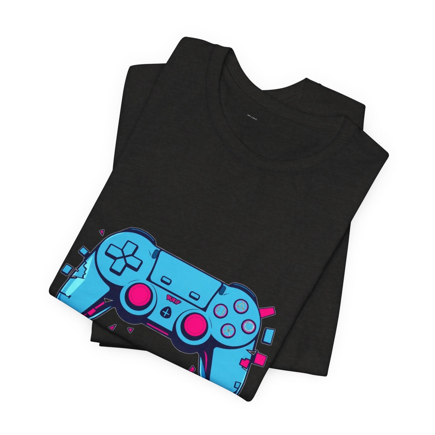 Glitch Mode Gaming Controller Tee - Unisex Gamer Shirt