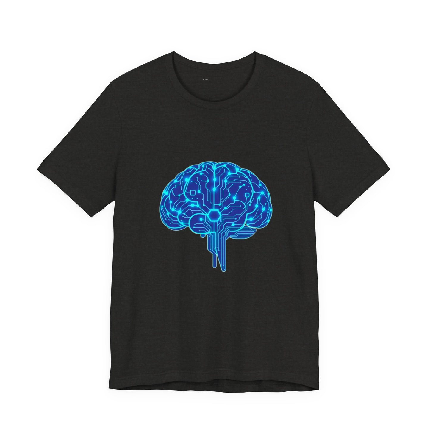 Neural Network Loading Tee - Cyberpunk Brain Circuit Shirt