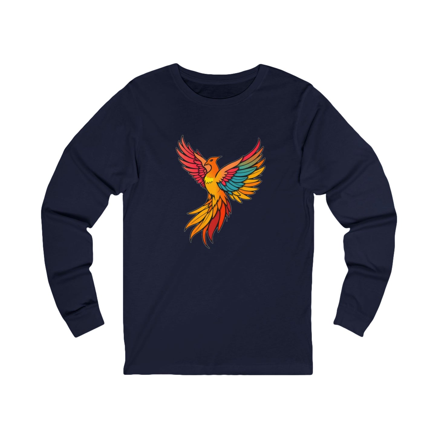 Seasonal Phoenix Long Sleeve Tee - Transform With Style