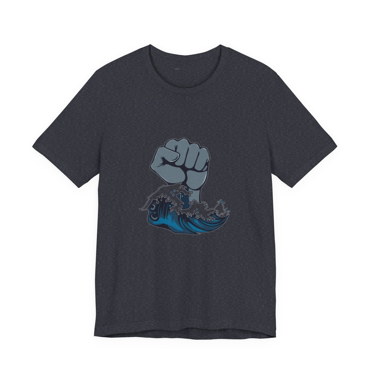 Rising Tide Unisex Tee - Motivational Ocean Wave Shirt