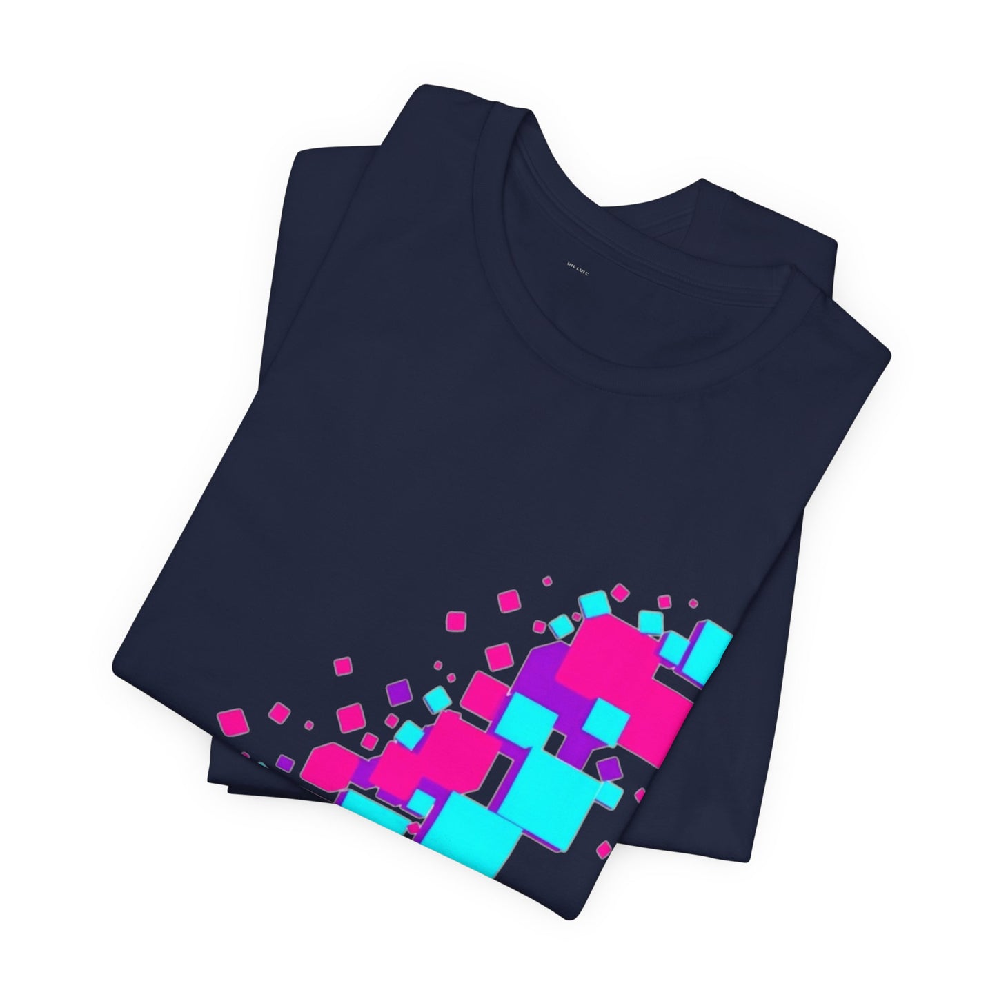 Pixel Fragments Tee - Retro Gaming Unisex T-Shirt