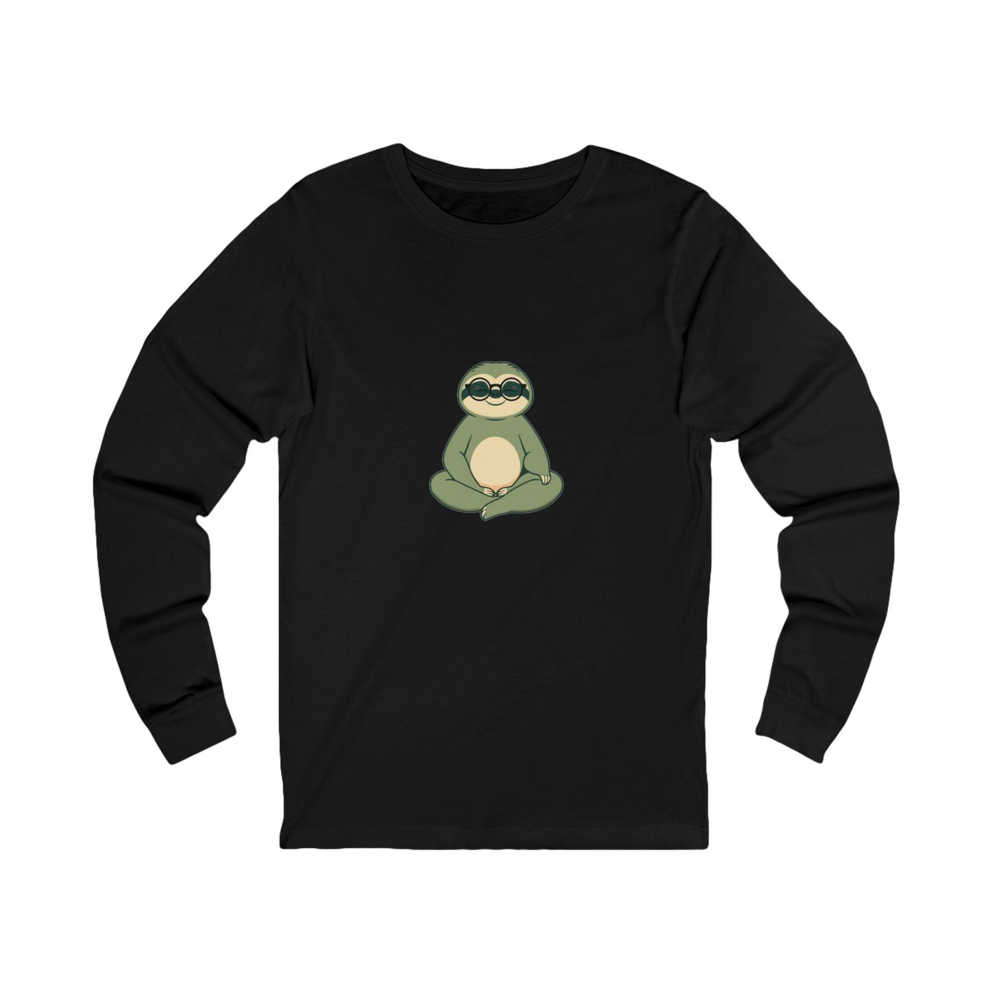 Professional Procrastinator Long Sleeve Tee - Zen Sloth