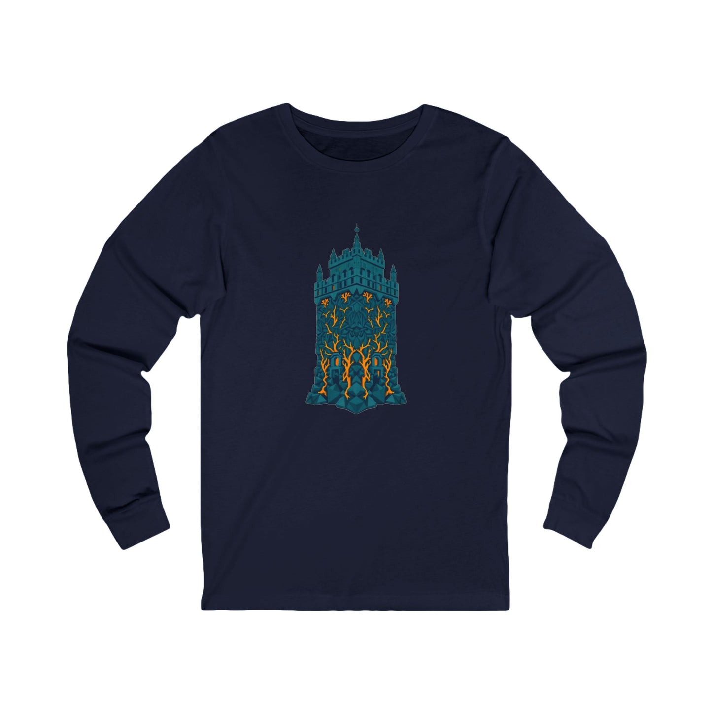 Neural Fortress Unisex Long Sleeve - Mind Sanctuary Tee
