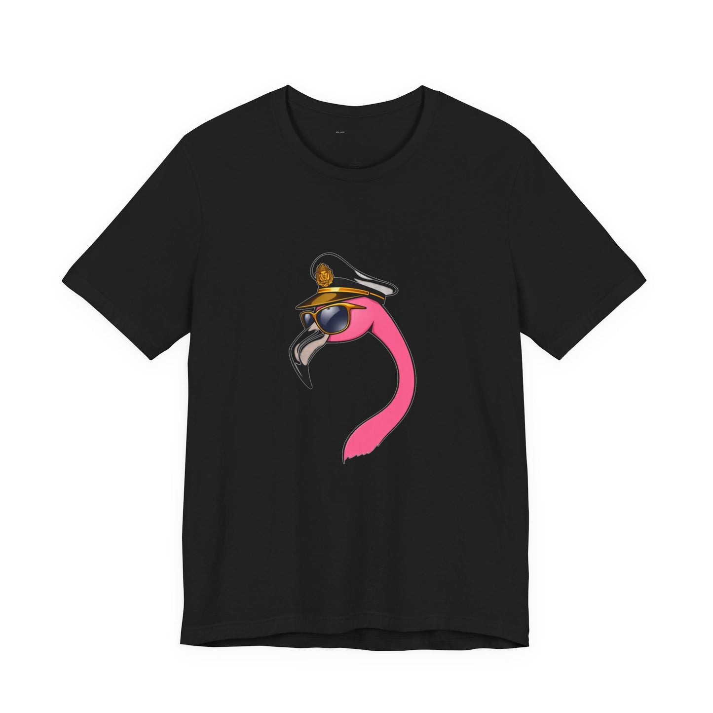 Yacht Club Flamingo Tee - Luxury Unisex Jersey T-Shirt
