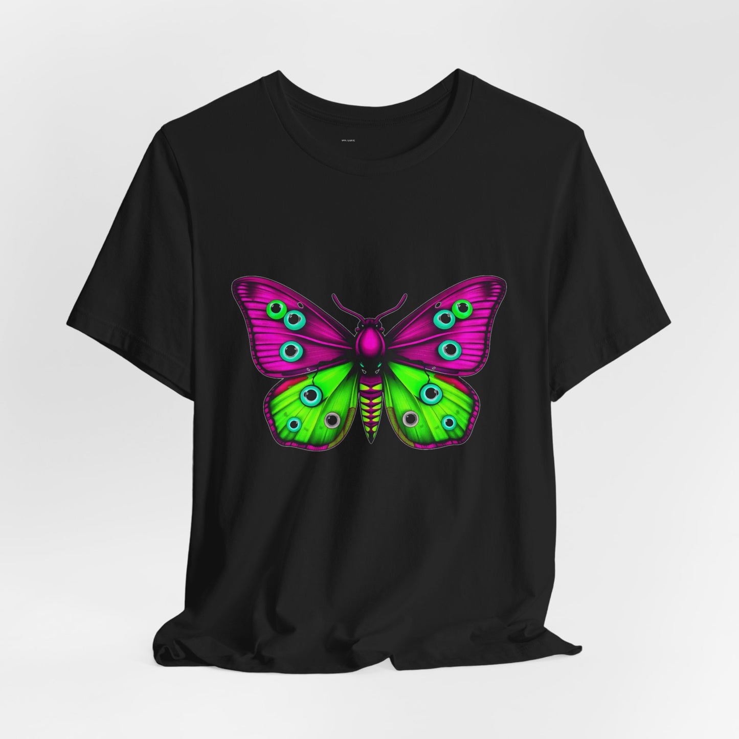 Cryptid Surveillance Moth Tee - Electric Graphic Shirt
