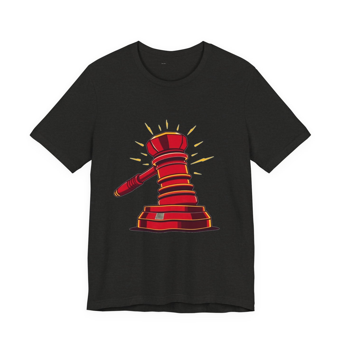 Justice Gavel Power Unisex Tee - Strike Down Injustice