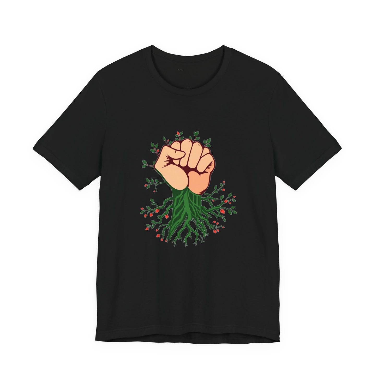 Rebel Earth Fist Environmental Activism Unisex Tee