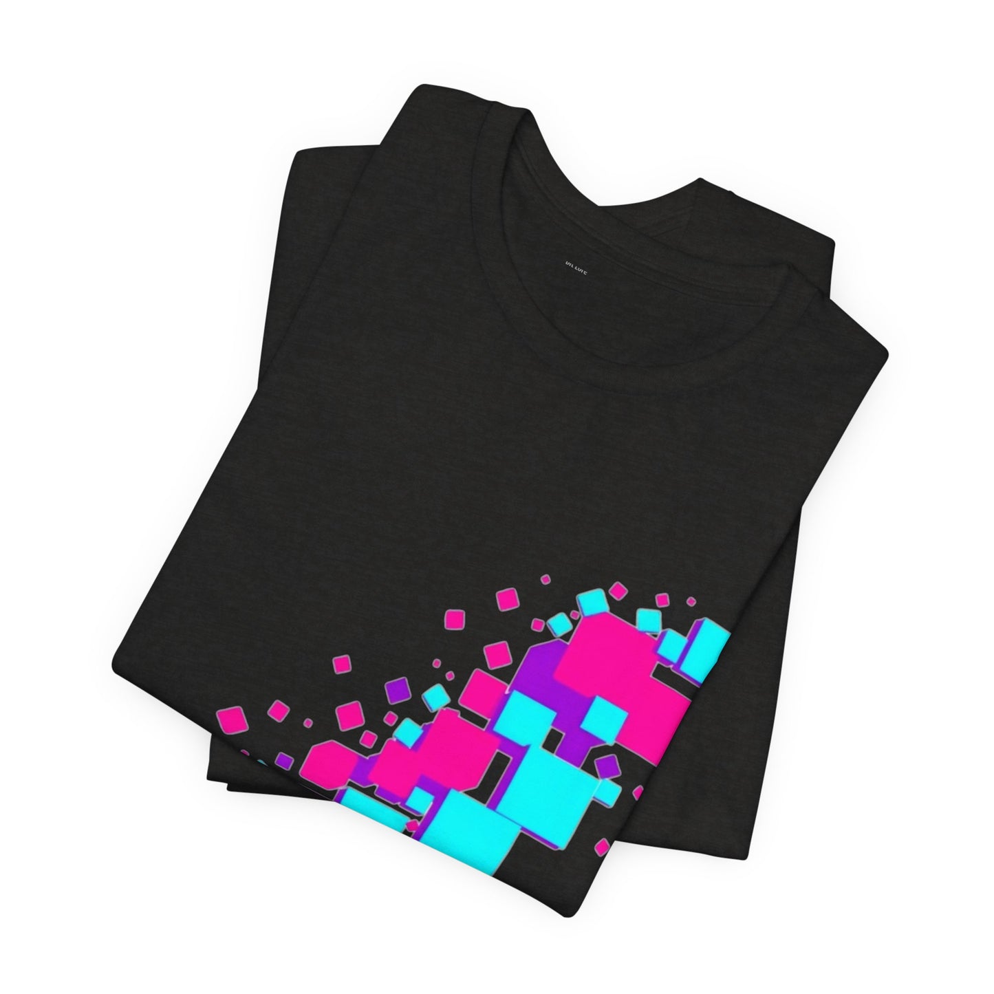 Pixel Fragments Tee - Retro Gaming Unisex T-Shirt
