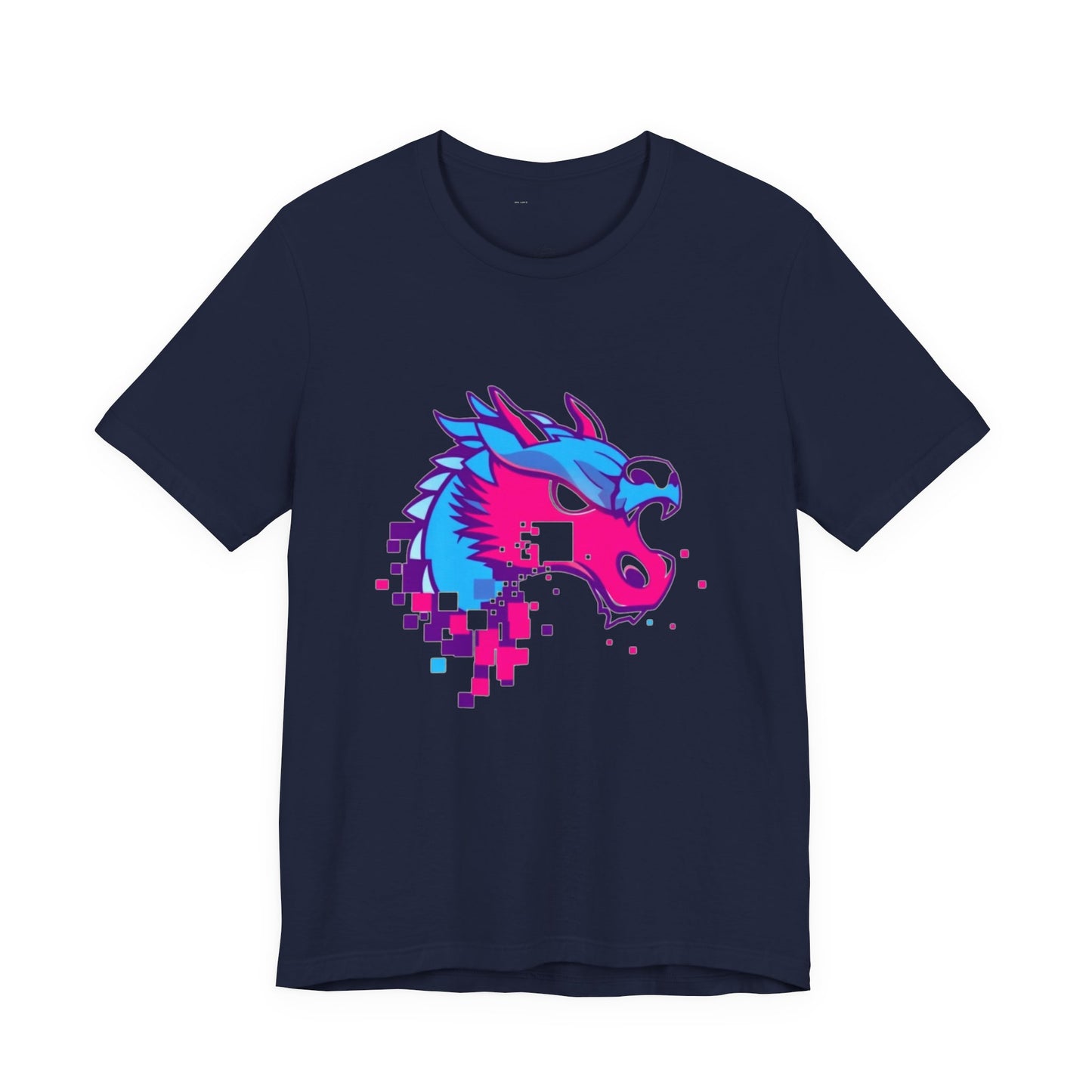 Glitch Beast Dragon Tee - Unisex Gaming Graphic Shirt