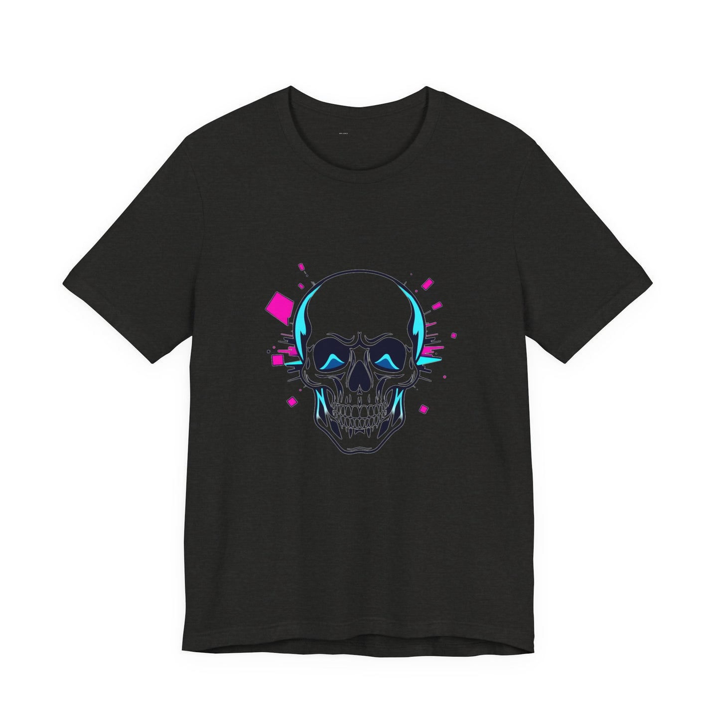 Glitch Boss Skull Tee - Cyber Gaming Unisex T-Shirt