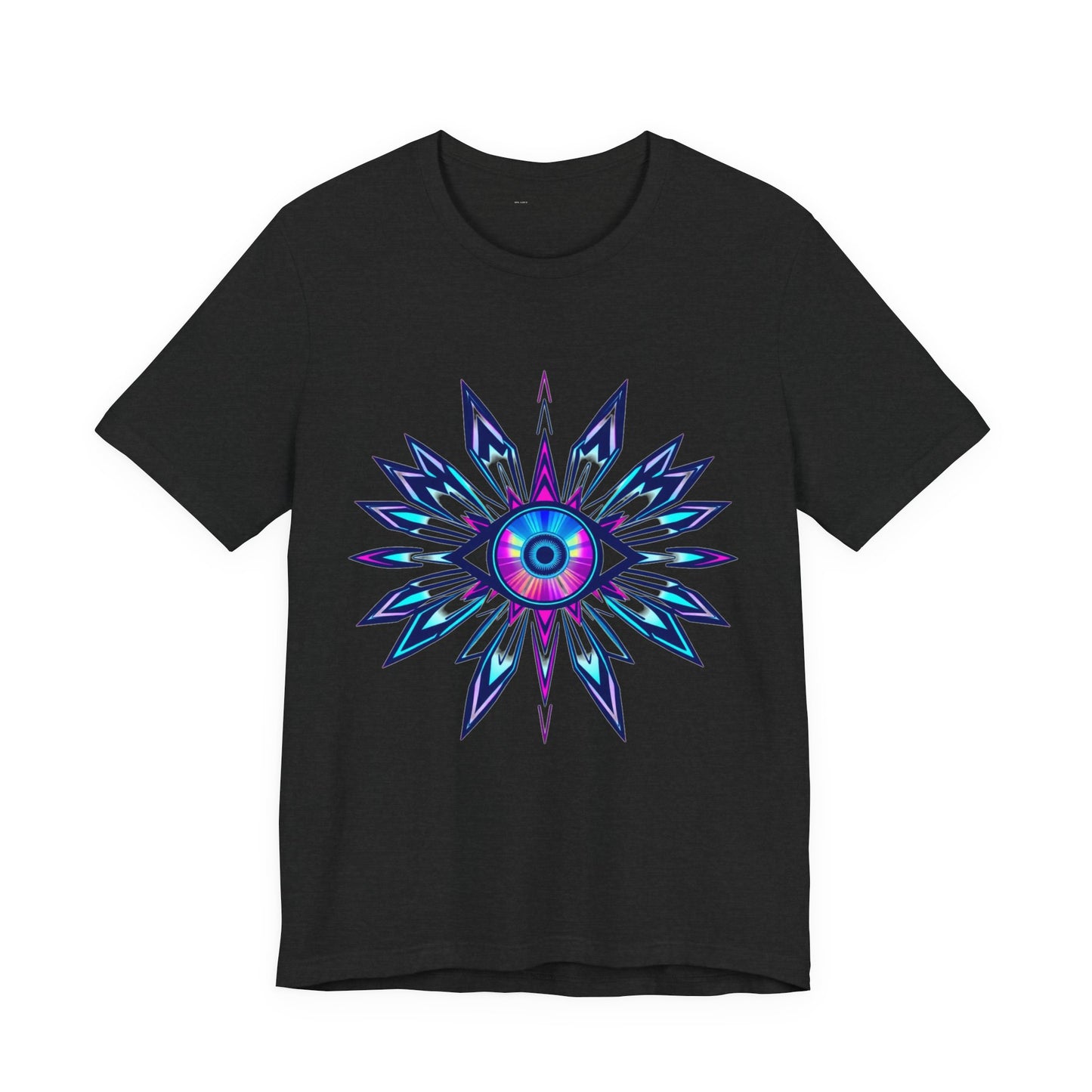 Digital Oracle Tee - Y2K Cyber Eye Graphic Unisex T-Shirt