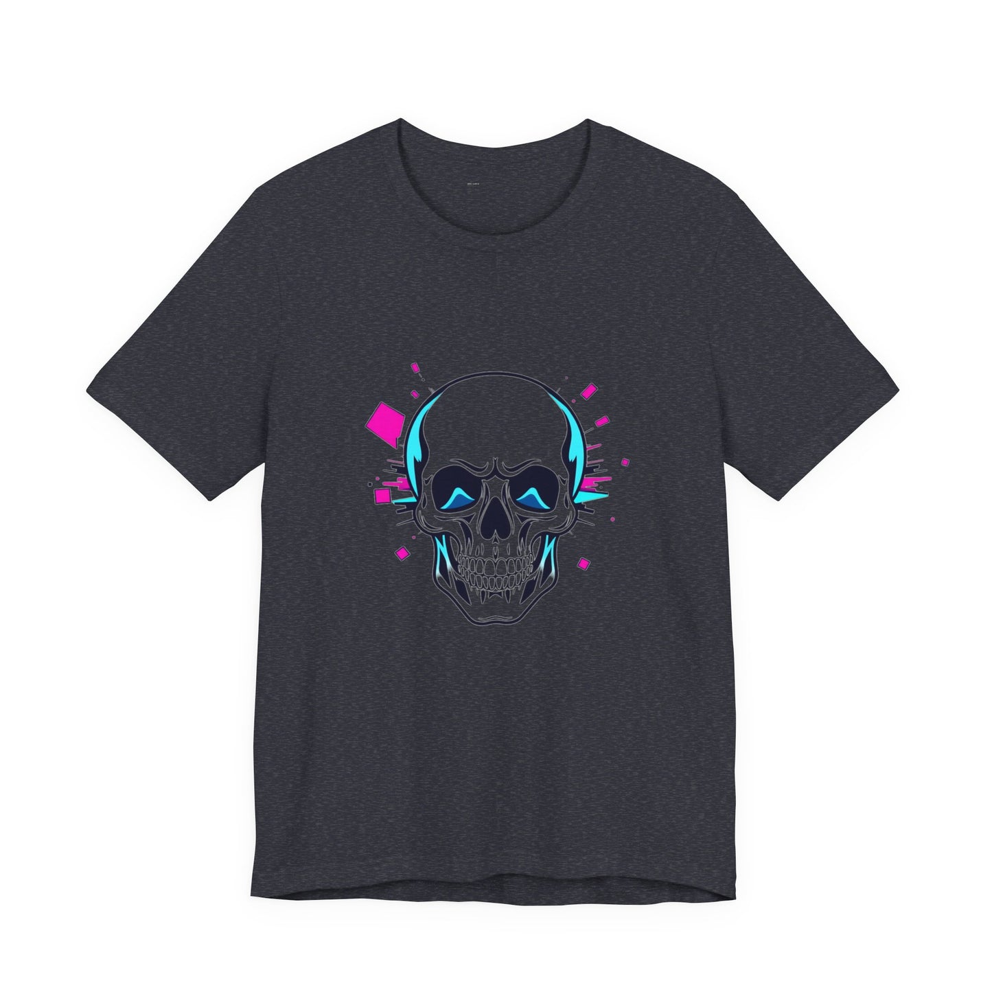 Glitch Boss Skull Tee - Cyber Gaming Unisex T-Shirt