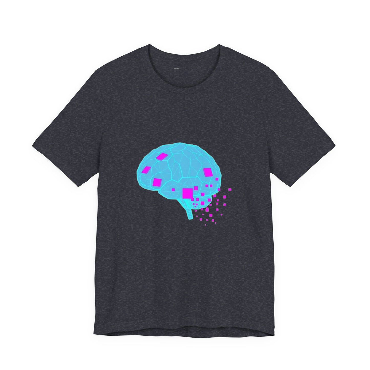 Signal Decay Unisex Tee - Cyber Brain Aesthetic Shirt