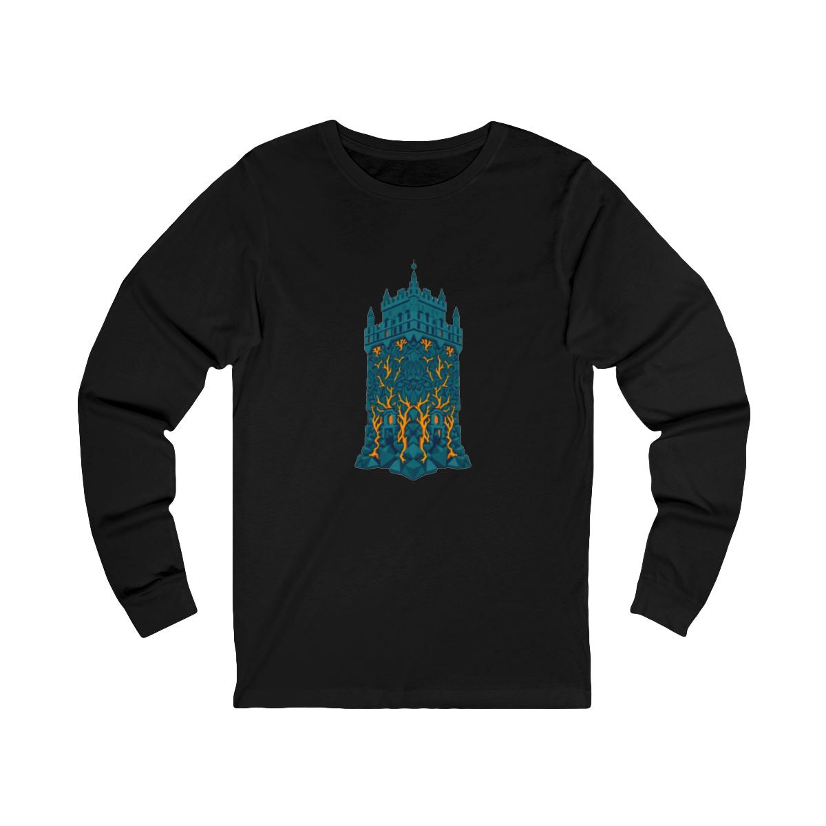 Neural Fortress Long Sleeve Tee - Mental Strength Shirt