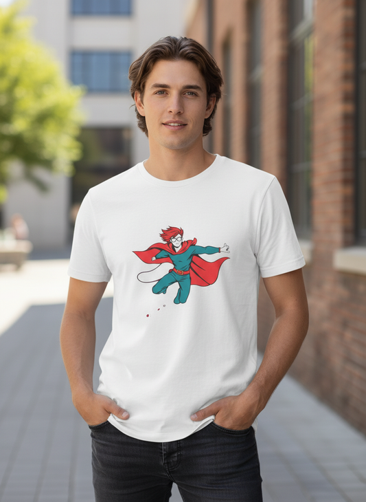 Dog Parent Superhero Tee - Comic Book Style Pet Lover